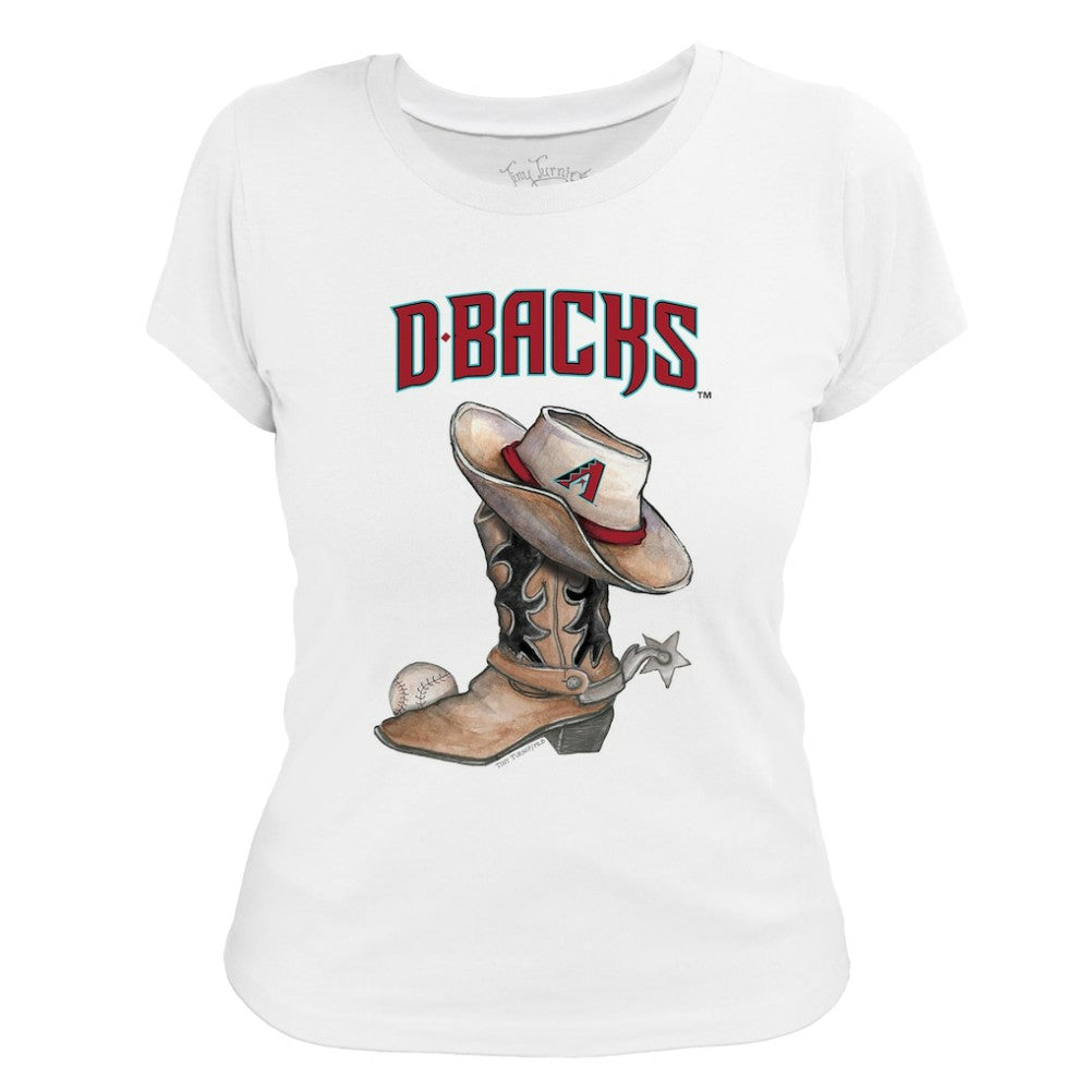 Arizona Diamondbacks Tiny Turnip Women's Cowboy Boot T-Shirt Near Me