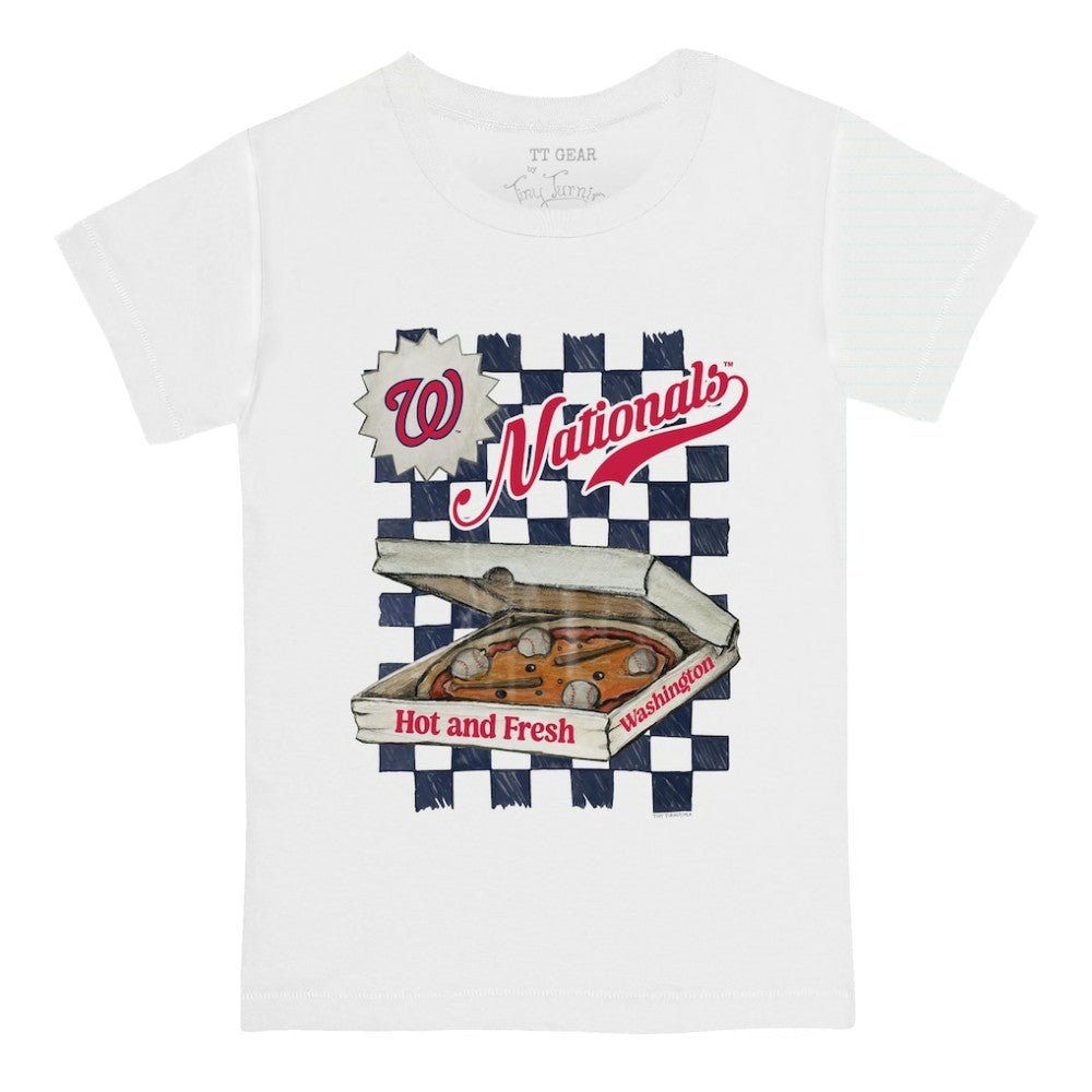 Washington Nationals Tiny Turnip Youth Pizza T-Shirt Outlet