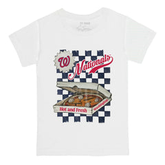 Washington Nationals Tiny Turnip Youth Pizza T-Shirt Outlet