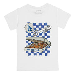 Los Angeles Dodgers Tiny Turnip Youth Pizza T-Shirt Discount