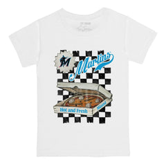 Miami Marlins Tiny Turnip Youth Pizza T-Shirt Online
