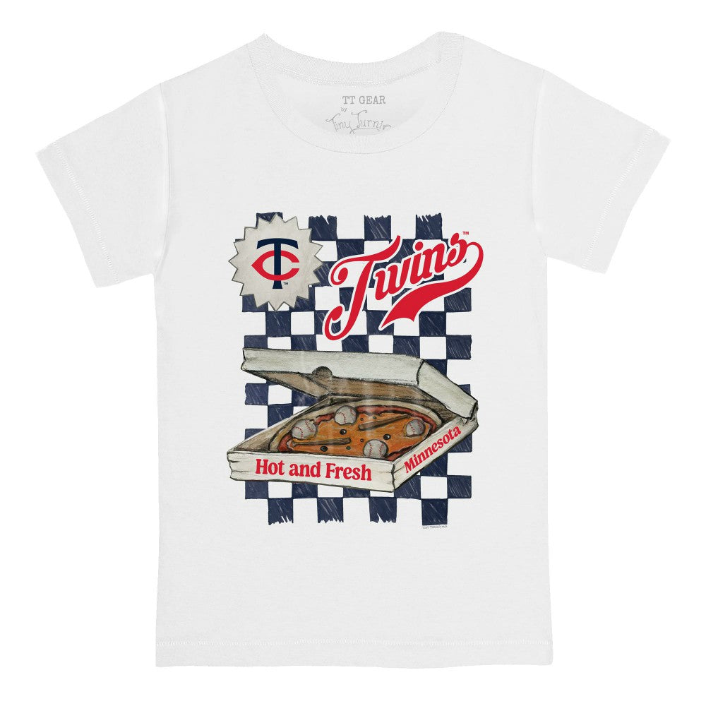 Minnesota Twins Tiny Turnip Youth Pizza T-Shirt Outlet