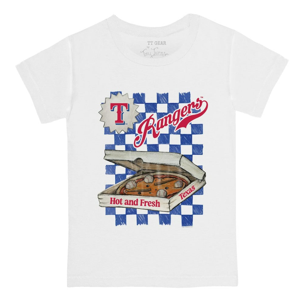 Texas Rangers Tiny Turnip Youth Pizza T-Shirt for sale