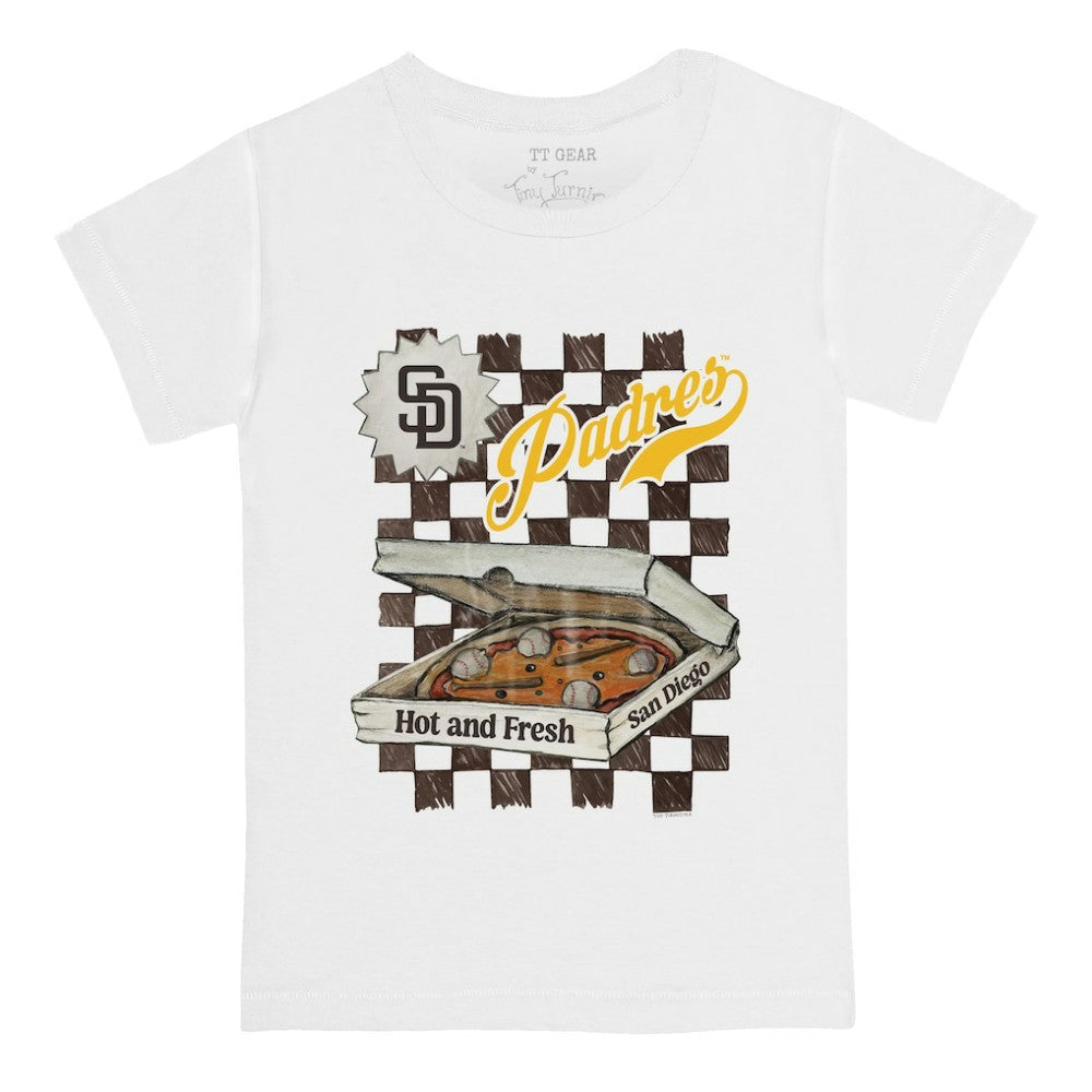 San Diego Padres Tiny Turnip Youth Pizza T-Shirt Outlet