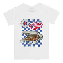 Chicago Cubs Tiny Turnip Youth Pizza T-Shirt Online
