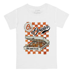 Baltimore Orioles Tiny Turnip Youth Pizza T-Shirt for sale