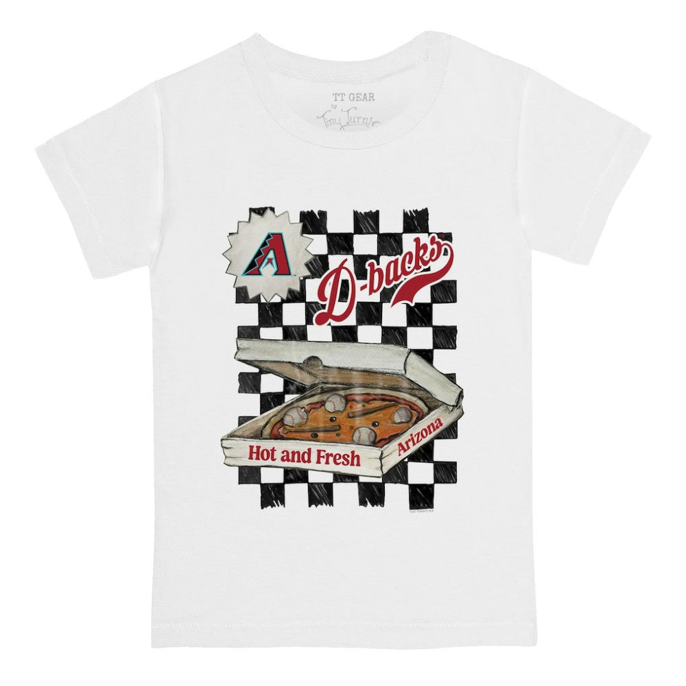 Arizona Diamondbacks Tiny Turnip Youth Pizza T-Shirt Near Me