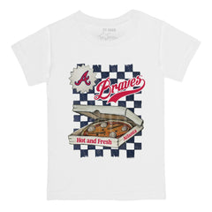 Atlanta Braves Tiny Turnip Youth Pizza T-Shirt Outlet