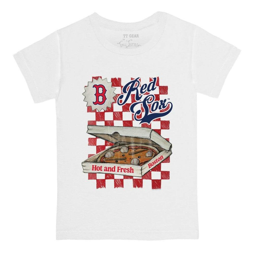 Boston Red Sox Tiny Turnip Youth Pizza T-Shirt Discount