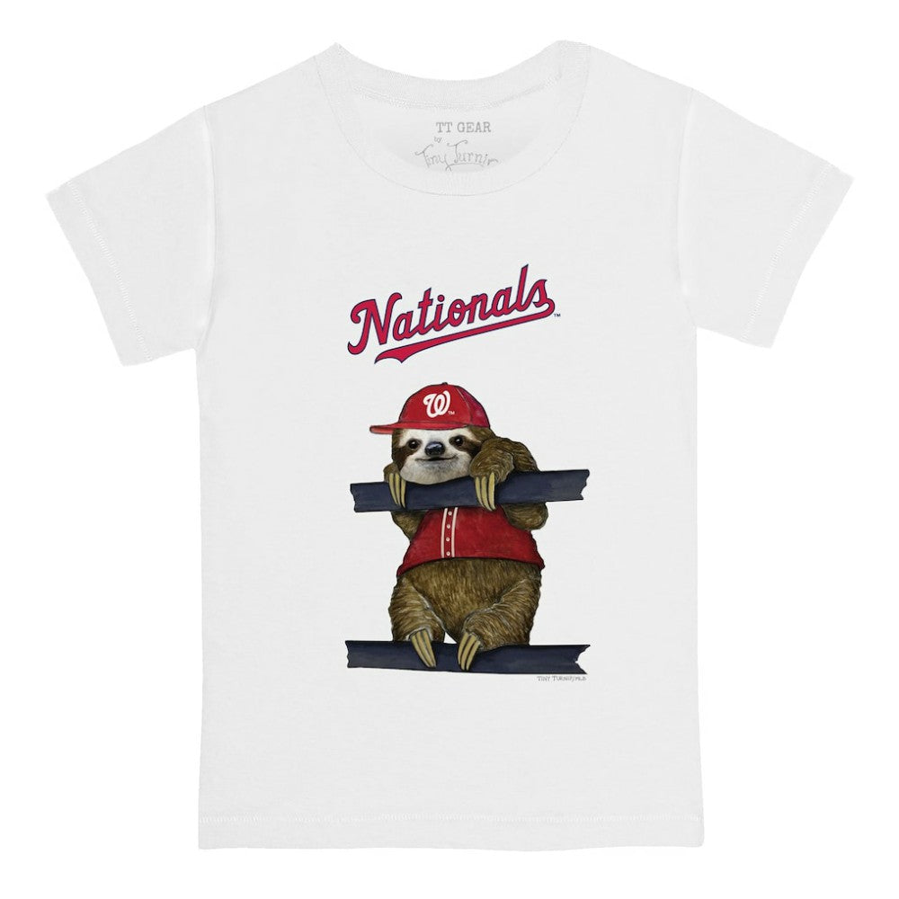 Washington Nationals Tiny Turnip Youth Sloth T-Shirt Sale
