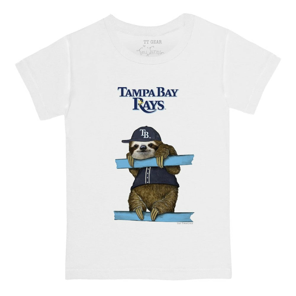 Tampa Bay Rays Tiny Turnip Youth Sloth T-Shirt Discount