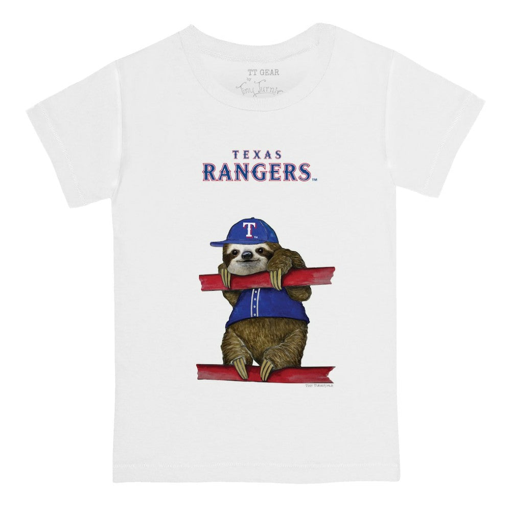 Texas Rangers Tiny Turnip Youth Sloth T-Shirt Outlet