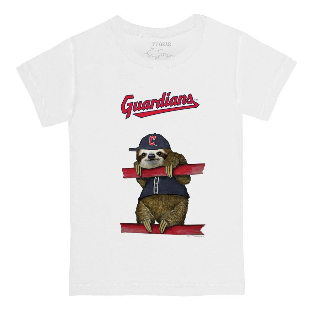 Cleveland Guardians Tiny Turnip Youth Sloth T-Shirt Outlet