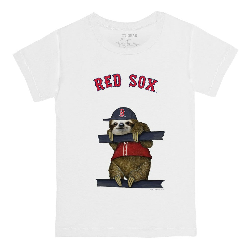 Boston Red Sox Tiny Turnip Youth Sloth T-Shirt Outlet