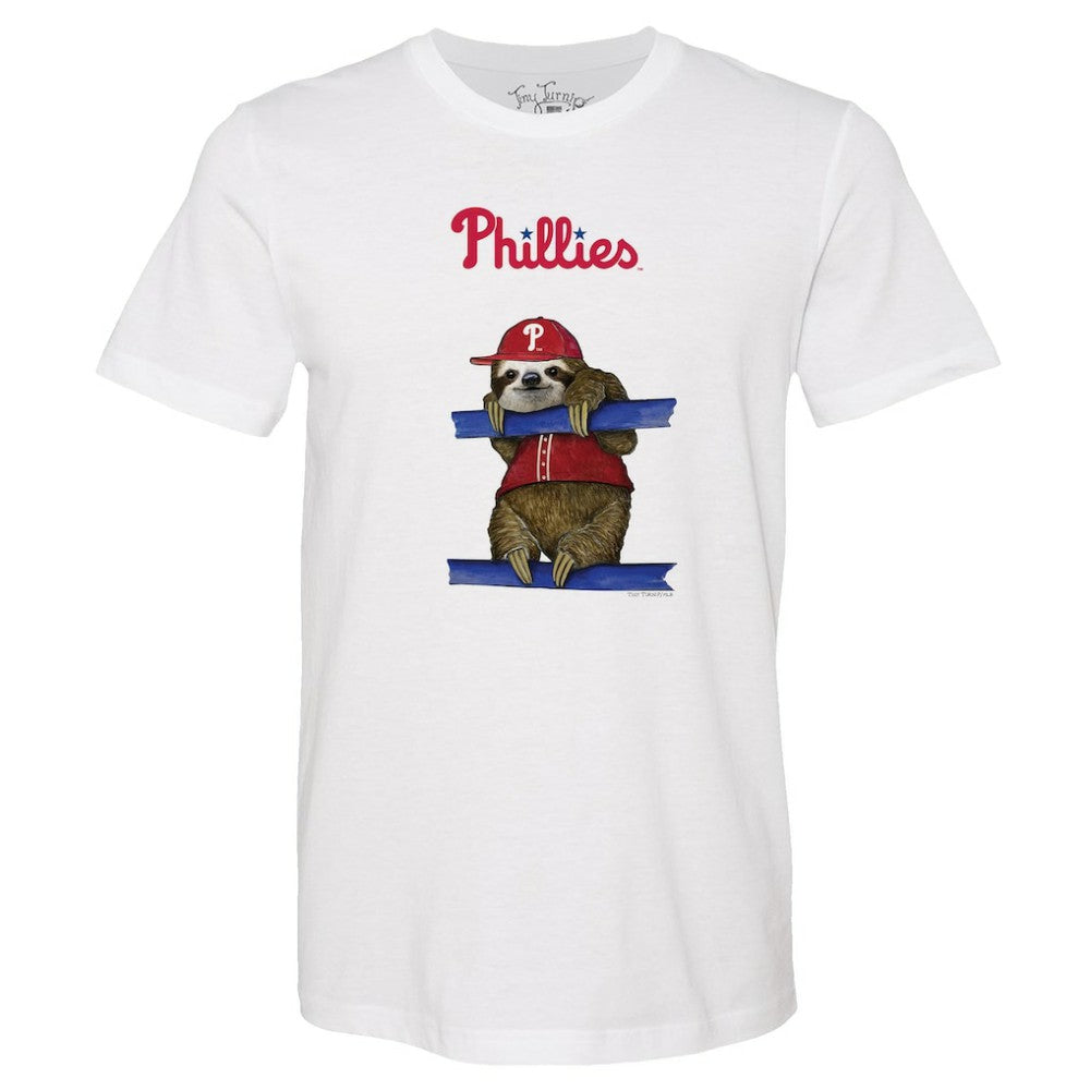Philadelphia Phillies Tiny Turnip Unisex Sloth T-Shirt Outlet