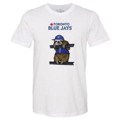 Toronto Blue Jays Tiny Turnip Unisex Sloth T-Shirt Sale