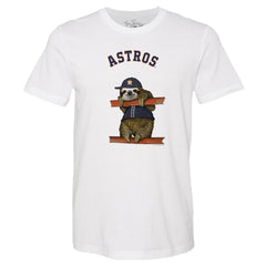 Houston Astros Tiny Turnip Unisex Sloth T-Shirt for sale