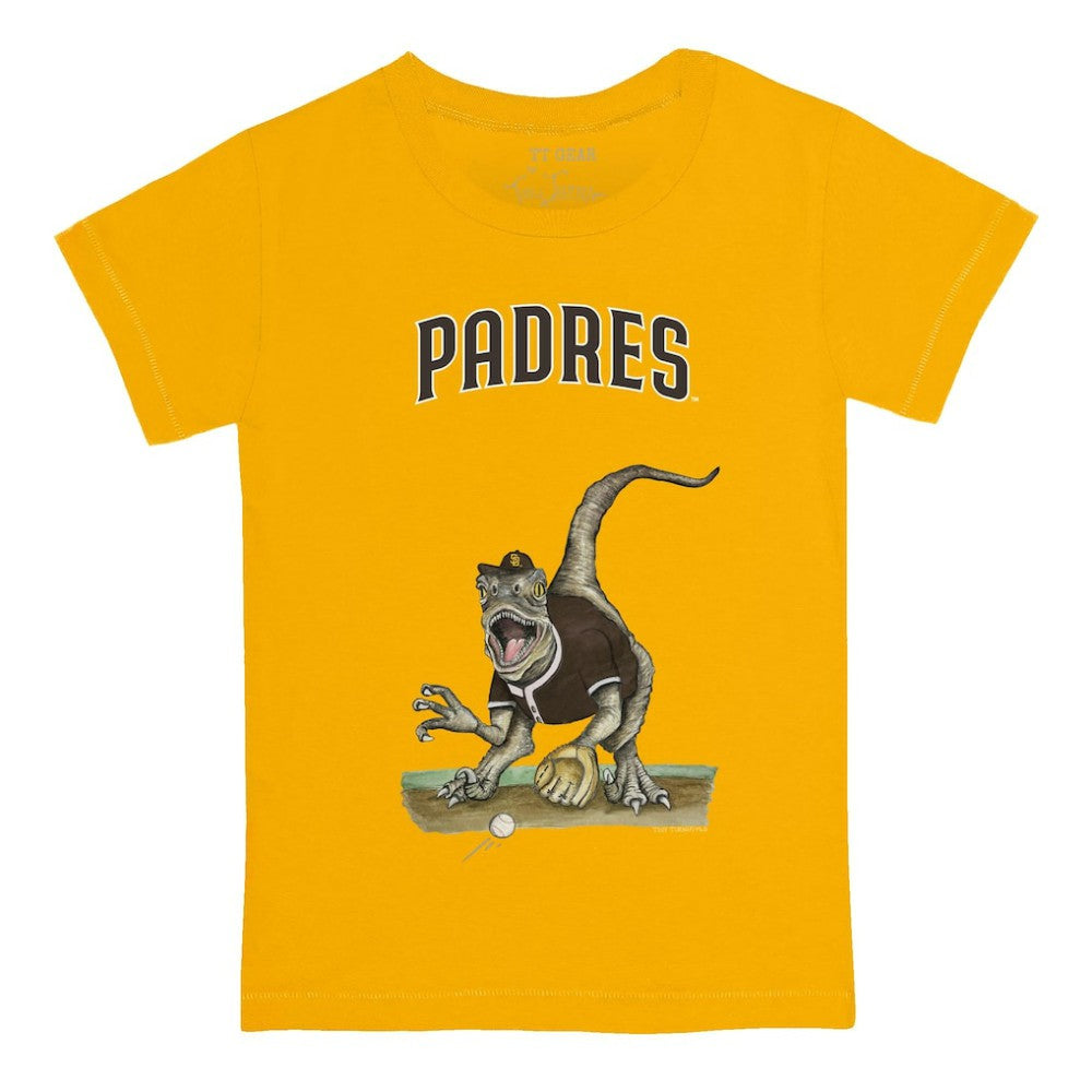 San Diego Padres Tiny Turnip Youth Velociraptor T-Shirt Sale