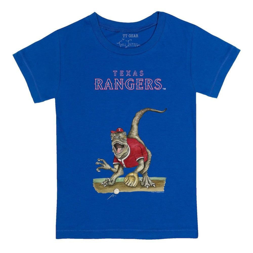 Texas Rangers Tiny Turnip Youth Velociraptor T-Shirt for sale