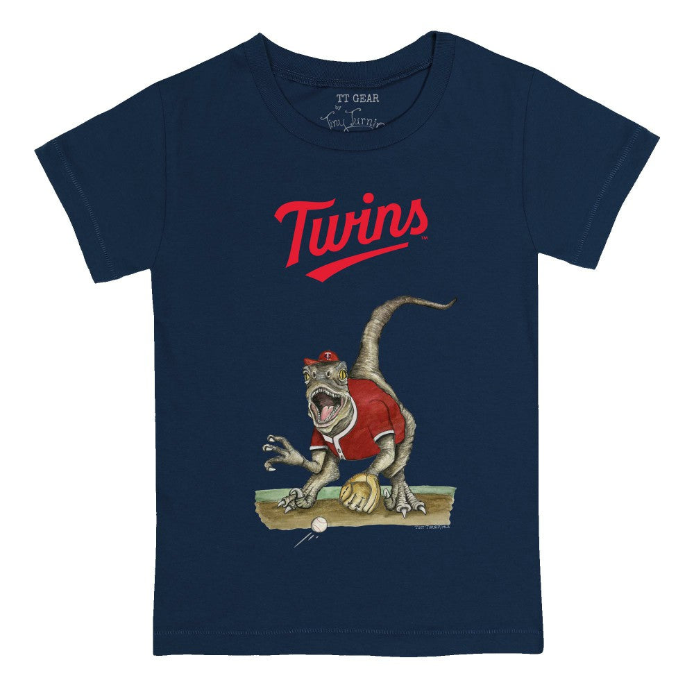 Minnesota Twins Tiny Turnip Youth Velociraptor T-Shirt for sale