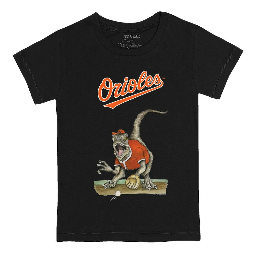 Baltimore Orioles Tiny Turnip Youth Velociraptor T-Shirt Sale