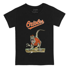 Baltimore Orioles Tiny Turnip Youth Velociraptor T-Shirt Sale
