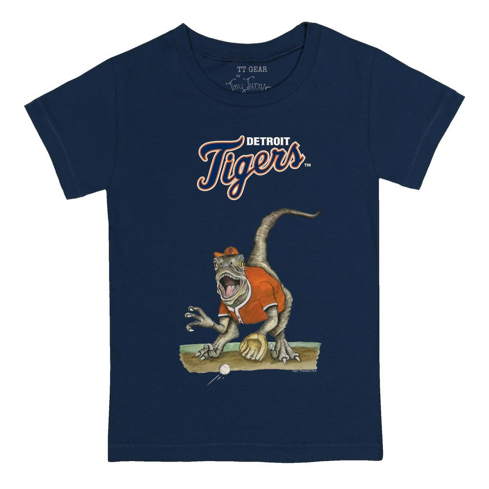 Detroit Tigers Tiny Turnip Youth Velociraptor T-Shirt for sale