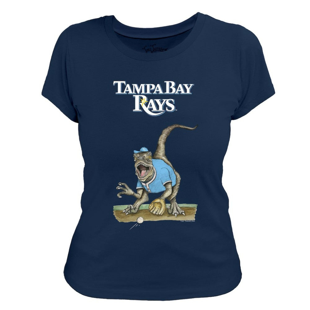 Tampa Bay Rays Tiny Turnip Women's Velociraptor T-Shirt for sale