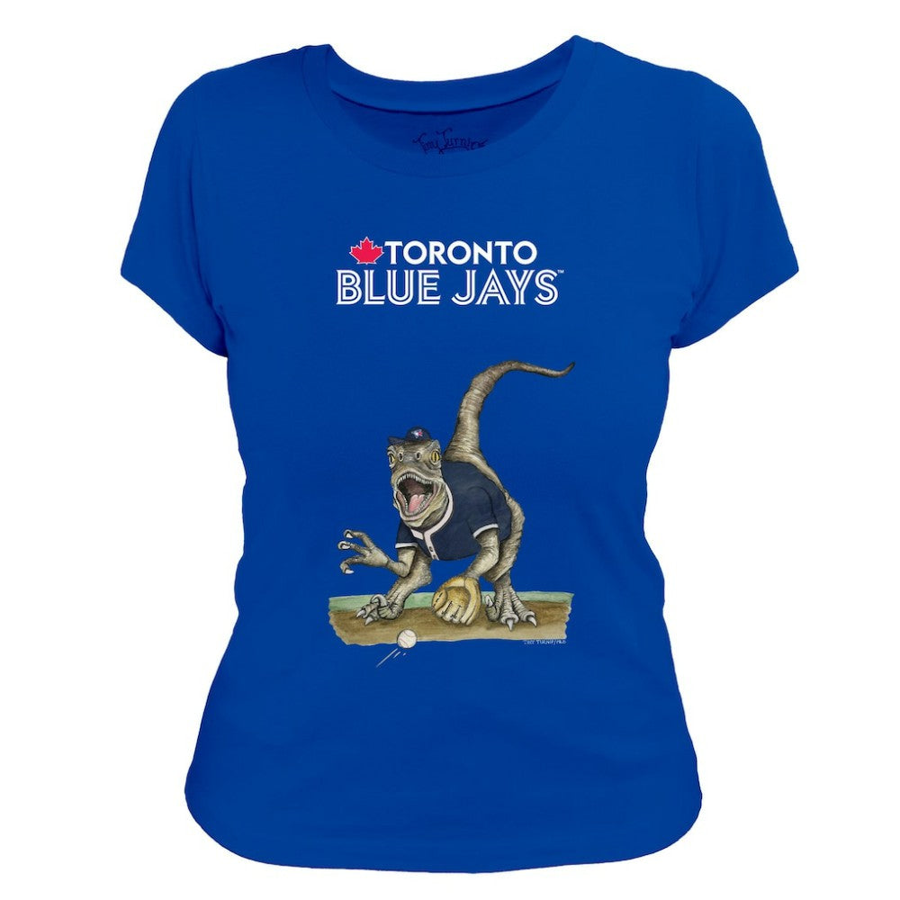 Toronto Blue Jays Tiny Turnip Women's Velociraptor T-Shirt for sale