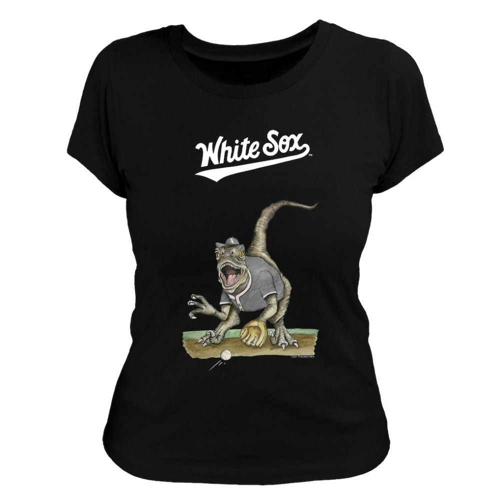 Chicago White Sox Tiny Turnip Women's Velociraptor T-Shirt Online