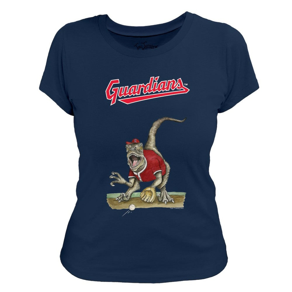 Cleveland Guardians Tiny Turnip Women's Velociraptor T-Shirt Near Me