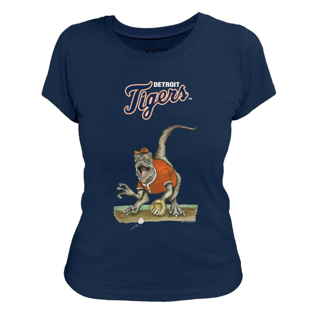 Detroit Tigers Tiny Turnip Women's Velociraptor T-Shirt Near Me
