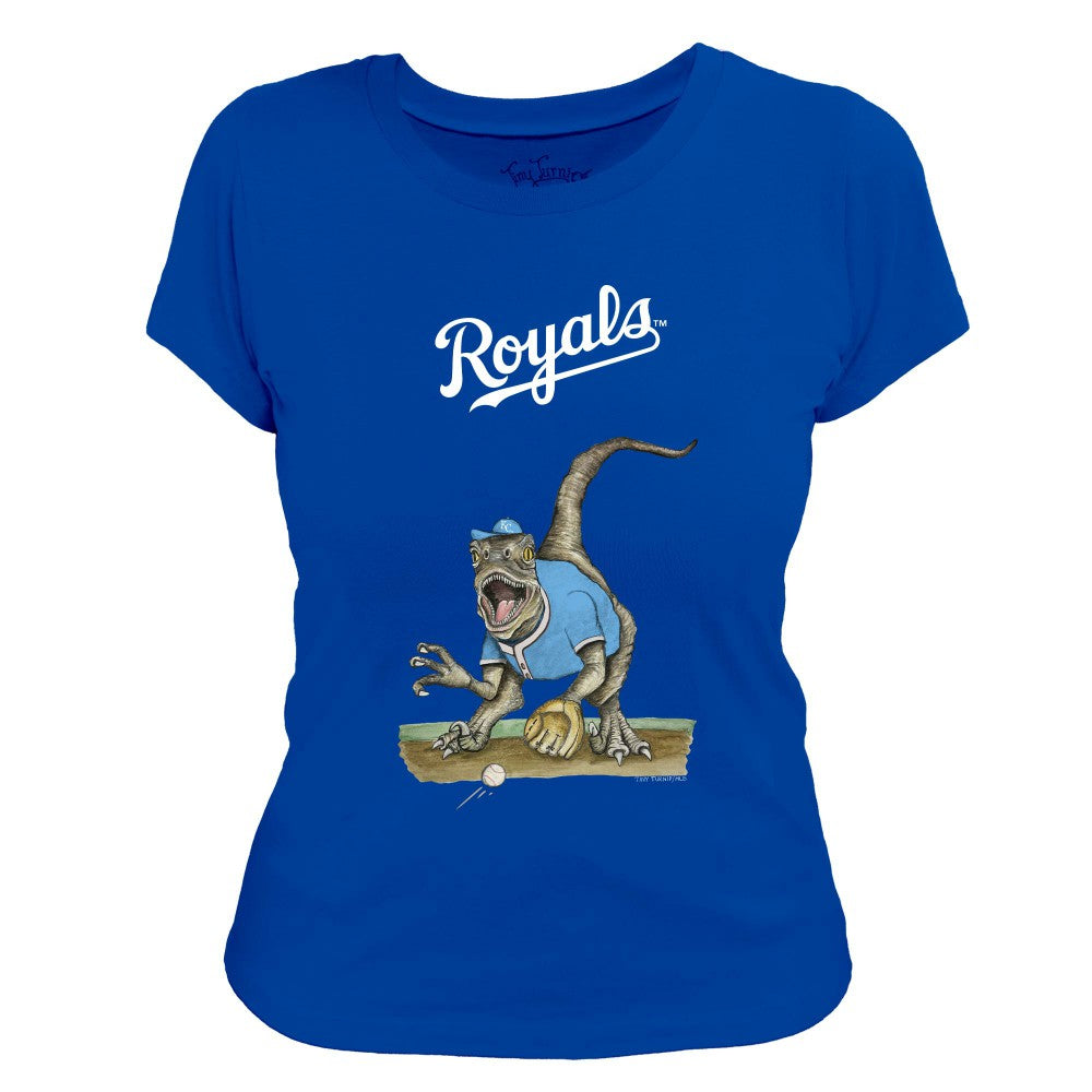 Kansas City Royals Tiny Turnip Women's Velociraptor T-Shirt Near Me