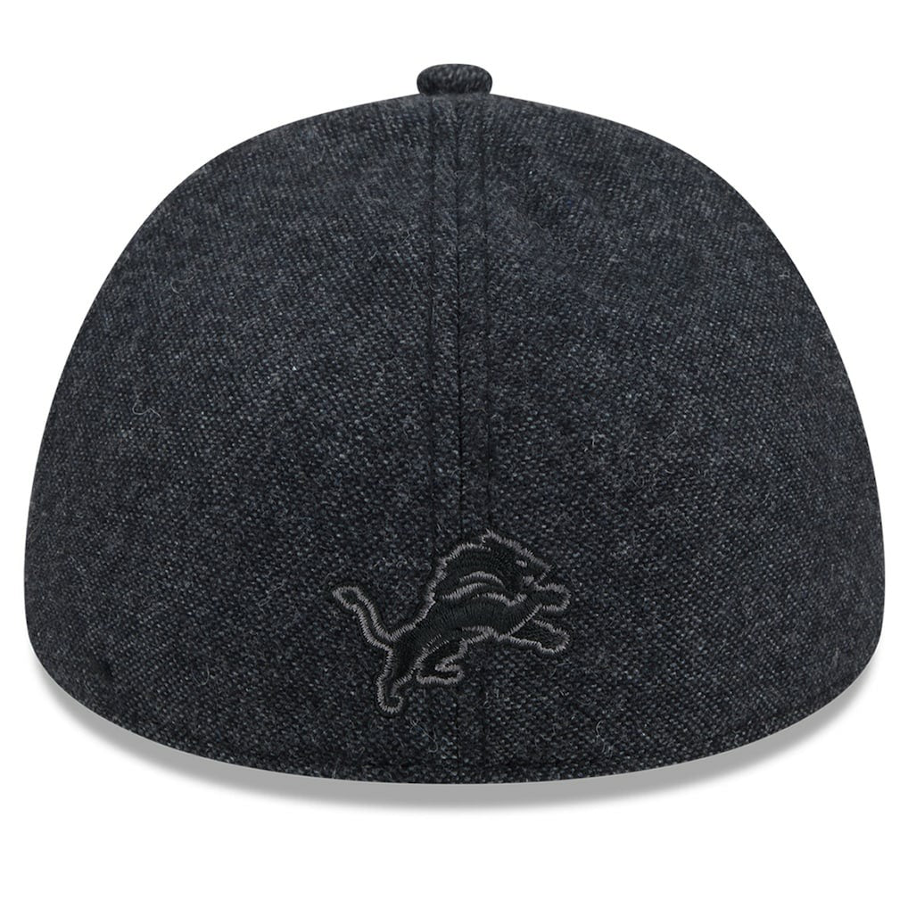 Detroit Lions New Era Peaky Duckbill Fitted Hat - Gray - NFL
