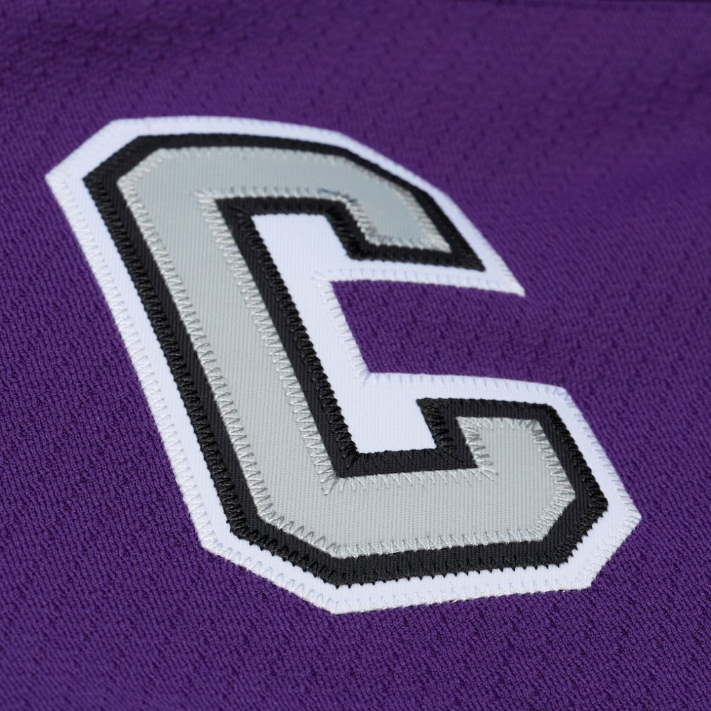 Los Angeles Kings Mitchell & Ness x Just Don Jersey Hoodie - Purple | NHL online