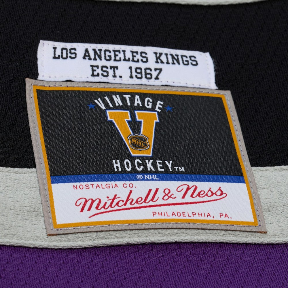 Los Angeles Kings Mitchell & Ness x Just Don Jersey Hoodie - Purple | NHL online