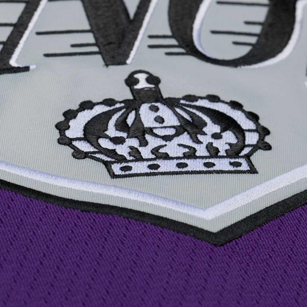 Los Angeles Kings Mitchell & Ness x Just Don Jersey Hoodie - Purple | NHL online