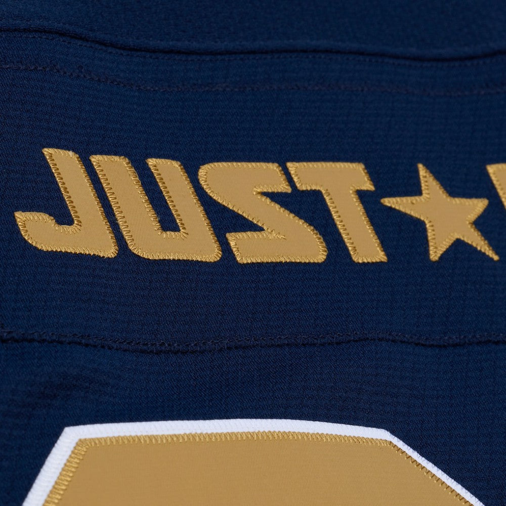 Pittsburgh Penguins Mitchell & Ness x Just Don Jersey Hoodie - Navy | NHL Lifestyle