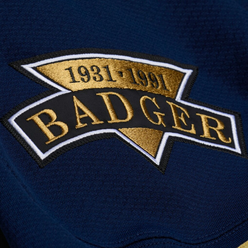 Pittsburgh Penguins Mitchell & Ness x Just Don Jersey Hoodie - Navy | NHL Lifestyle