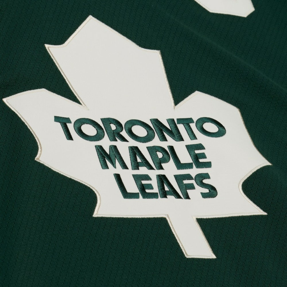 Toronto Maple Leafs Mitchell & Ness x Just Don Jersey Hoodie - Green | NHL online