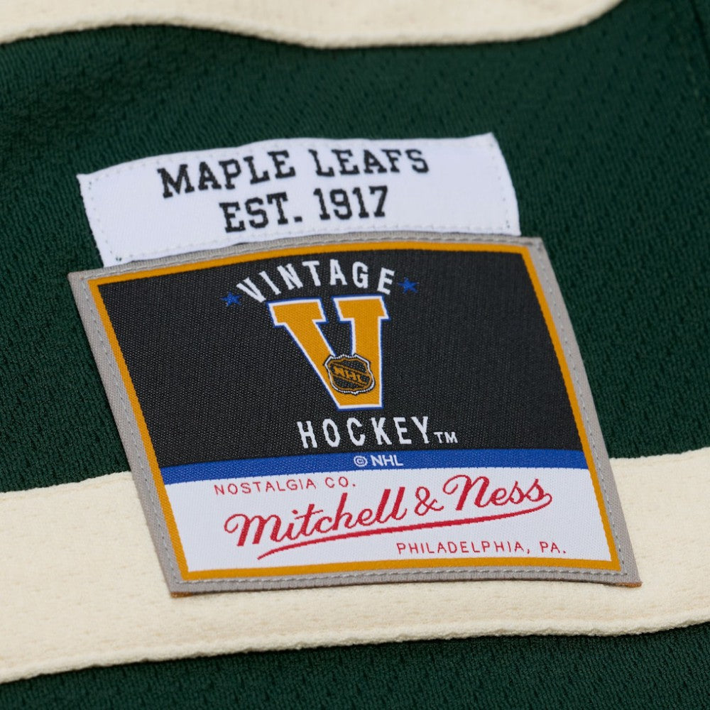 Toronto Maple Leafs Mitchell & Ness x Just Don Jersey Hoodie - Green | NHL online