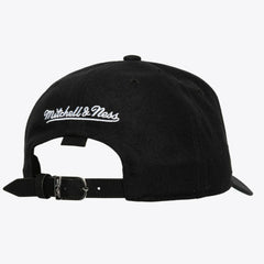 Los Angeles Kings Mitchell & Ness x Just Don Wave Script Pro Strapback Hat - Black | NHL Lifestyle