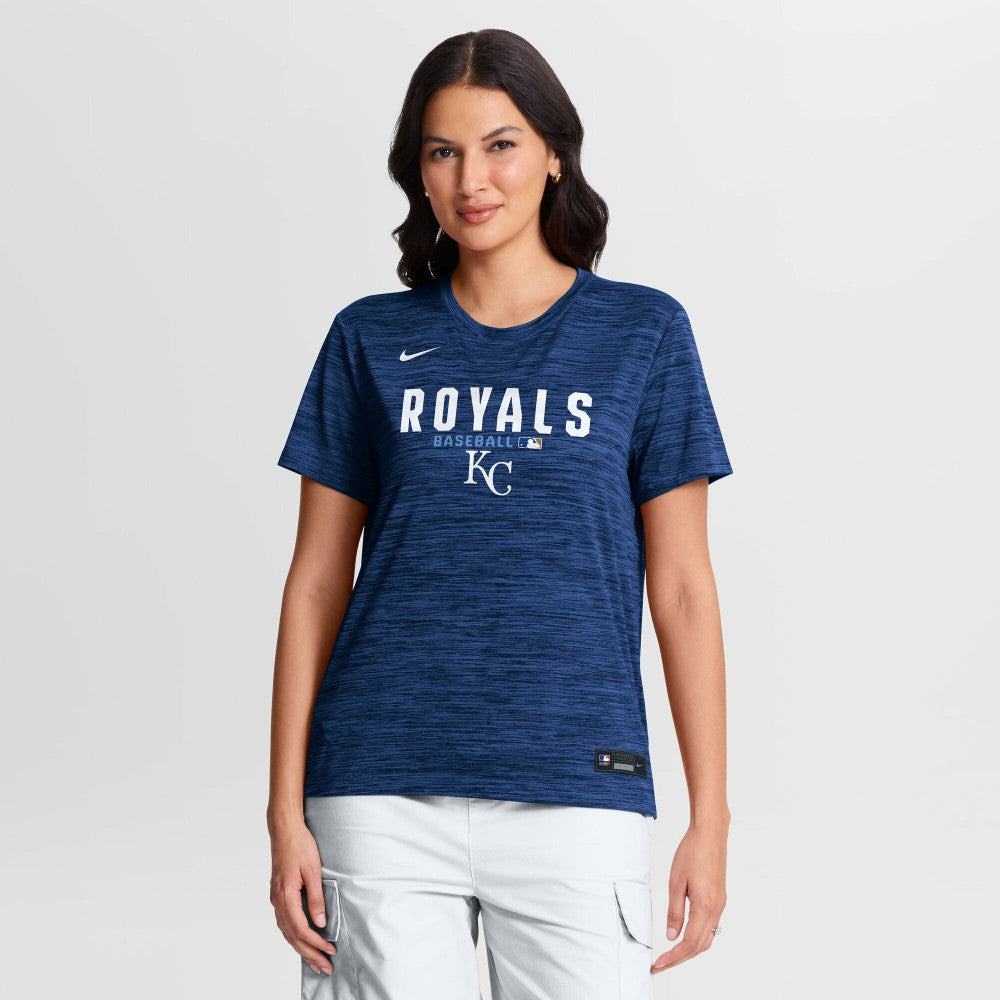 Kansas City Royals Nike Women's Authentic Collection Velocity Dri-FIT T-Shirt Outlet