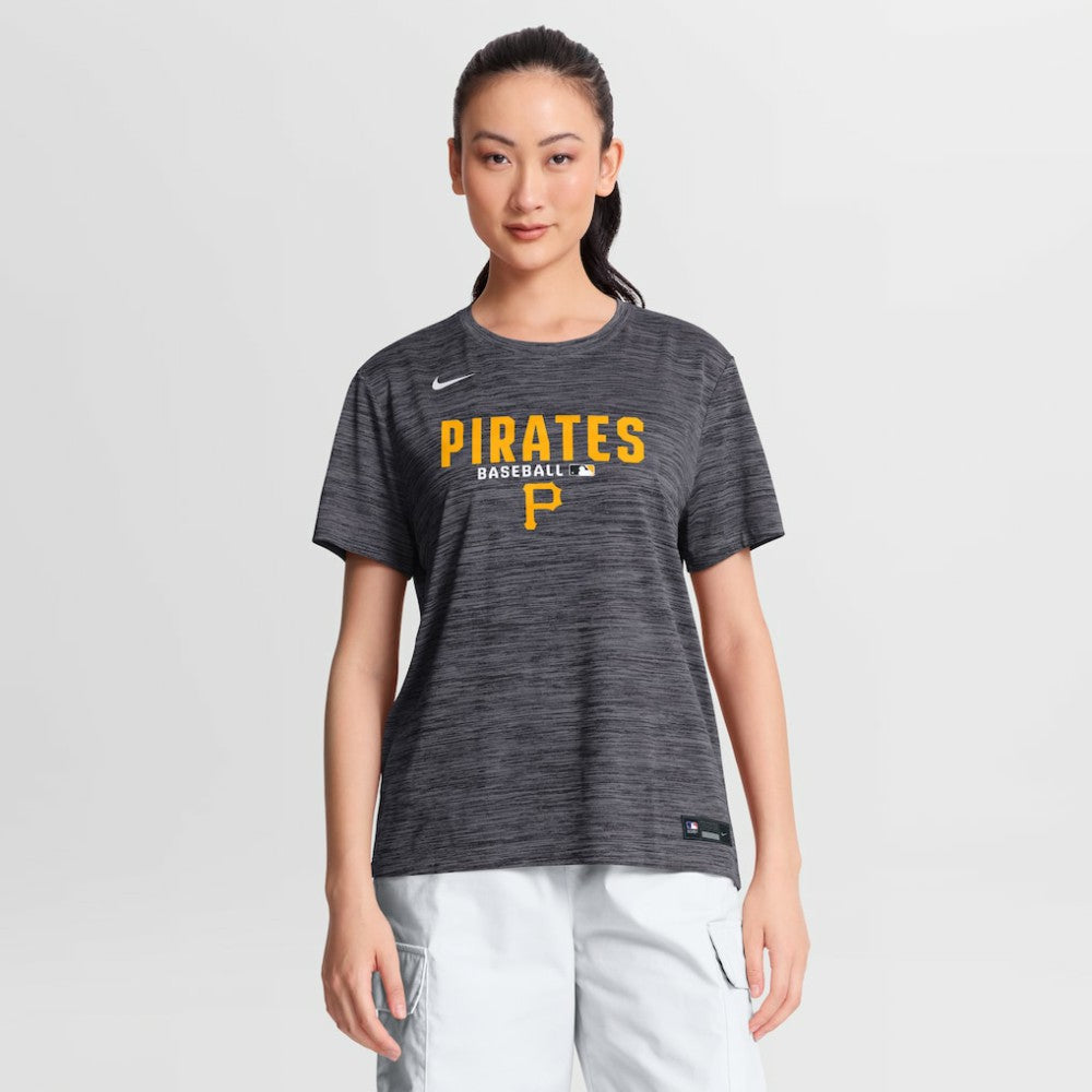 Pittsburgh Pirates Nike Women's Authentic Collection Velocity Dri-FIT T-Shirt Sale