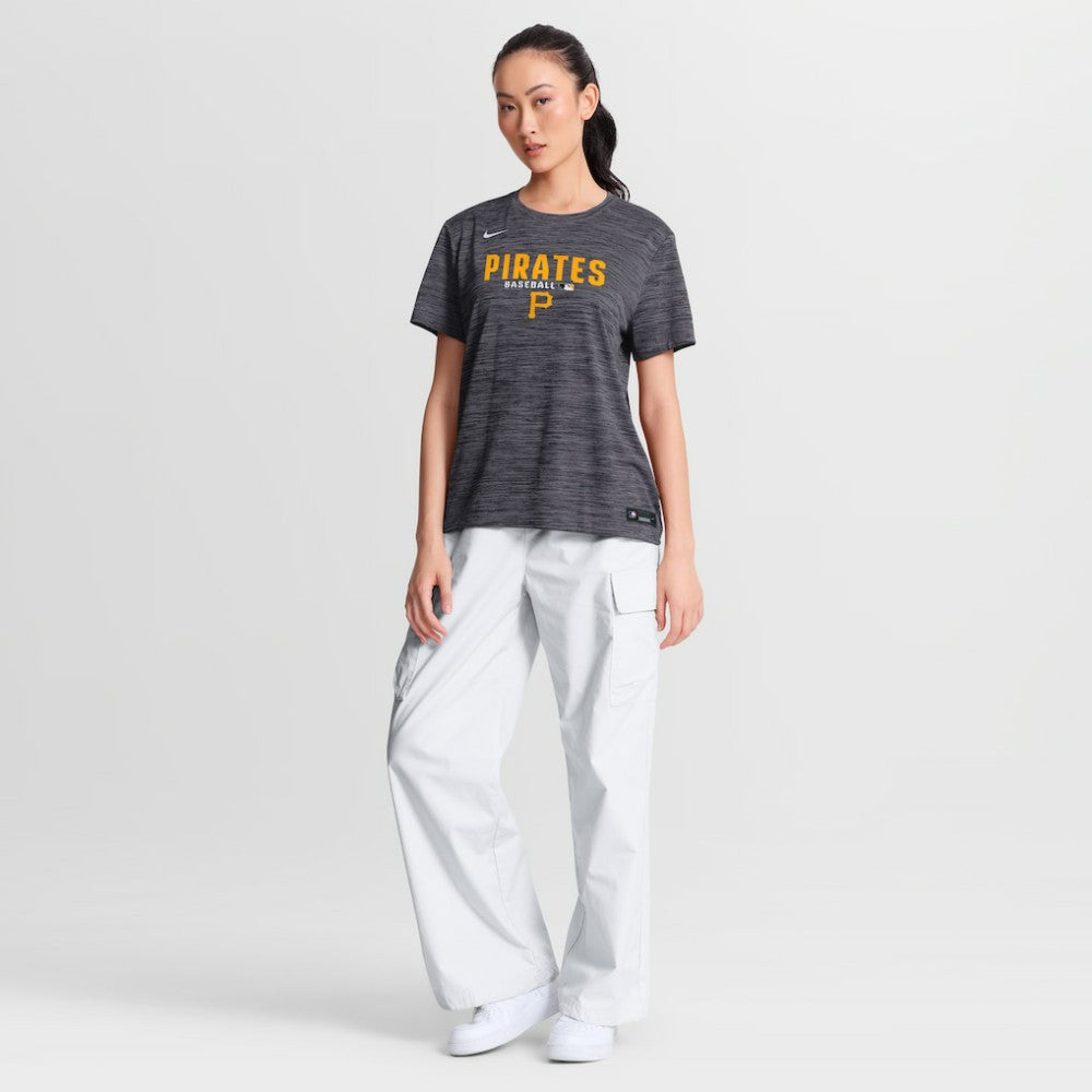 Pittsburgh Pirates Nike Women's Authentic Collection Velocity Dri-FIT T-Shirt Sale