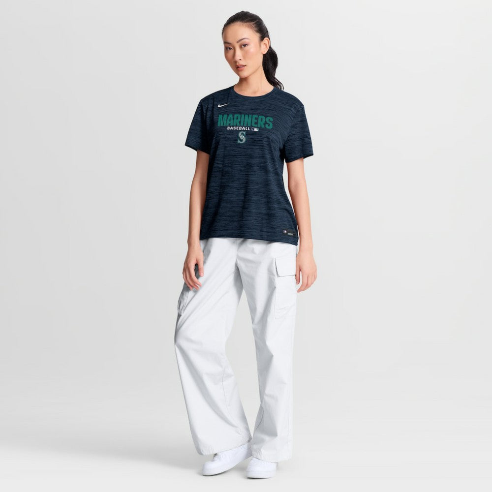 Seattle Mariners Nike Women's Authentic Collection Velocity Dri-FIT T-Shirt Near Me