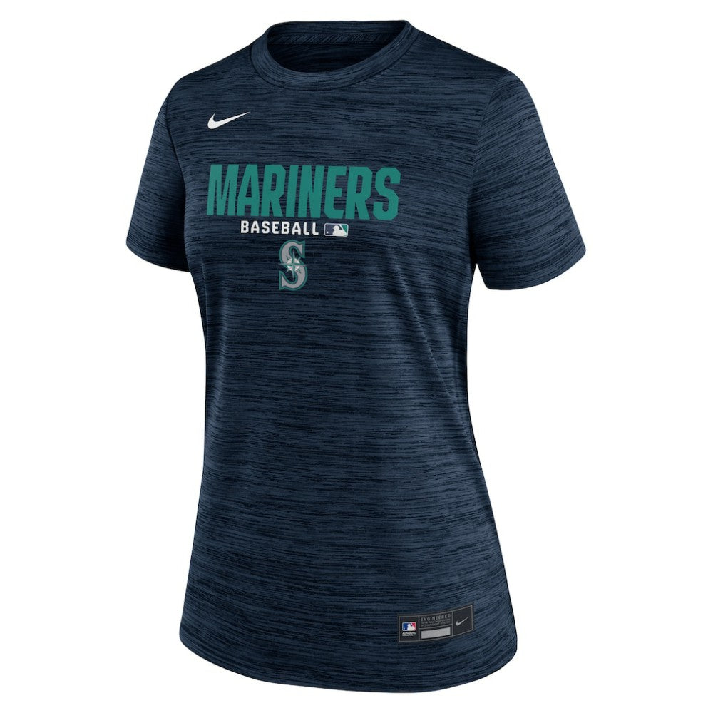 Seattle Mariners Nike Women's Authentic Collection Velocity Dri-FIT T-Shirt Near Me