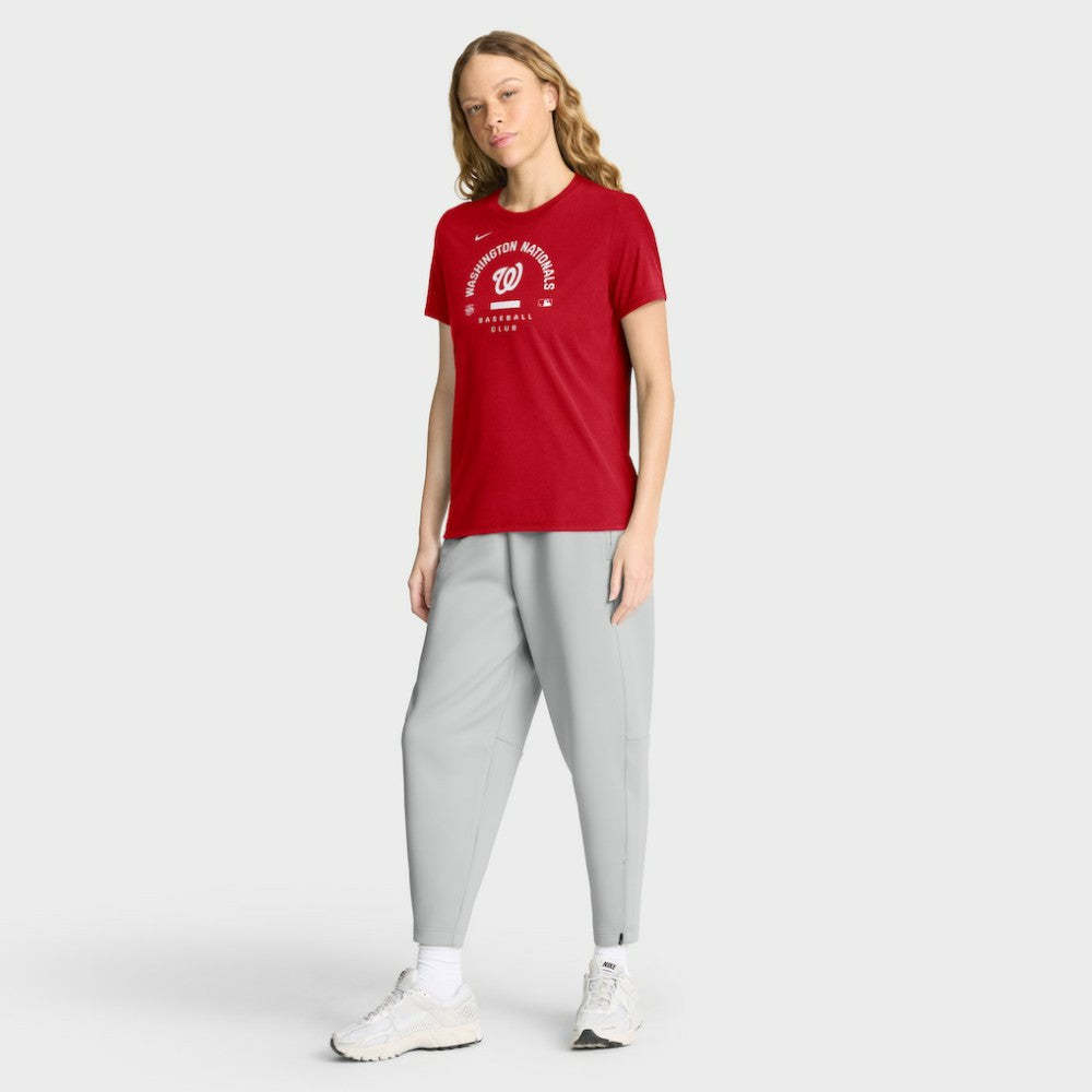 Washington Nationals Nike Women's Authentic Collection Early Work Tri-Blend Dri-FIT T-Shirt Sale