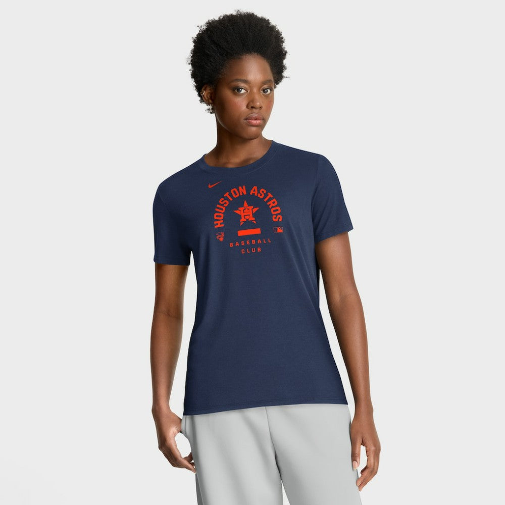 Houston Astros Nike Women's Authentic Collection Early Work Tri-Blend Dri-FIT T-Shirt for sale