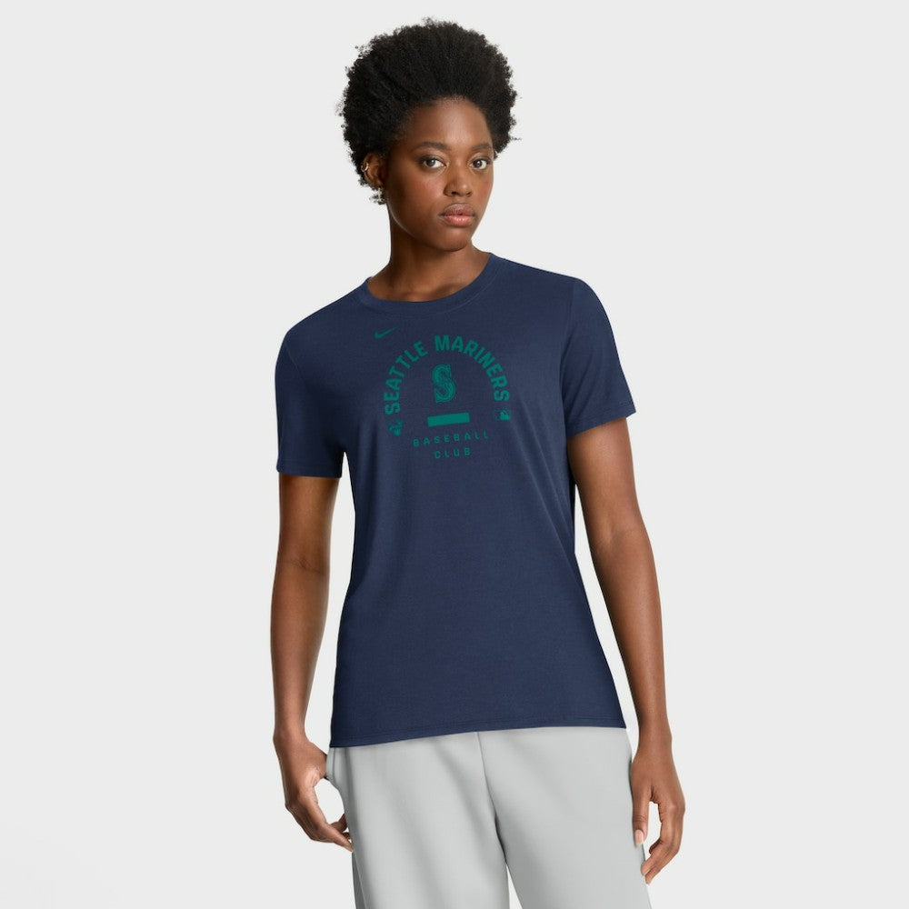 Seattle Mariners Nike Women's Authentic Collection Early Work Tri-Blend Dri-FIT T-Shirt for sale